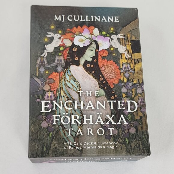 The Enchanted Forhaxa Tarot Cards by MJ Cullinane Deck Guidebook Nordic Folklore - Picture 11 of 11
